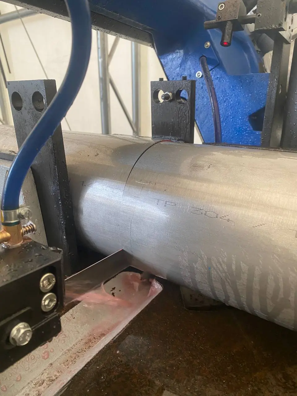 Precision pipe cutting